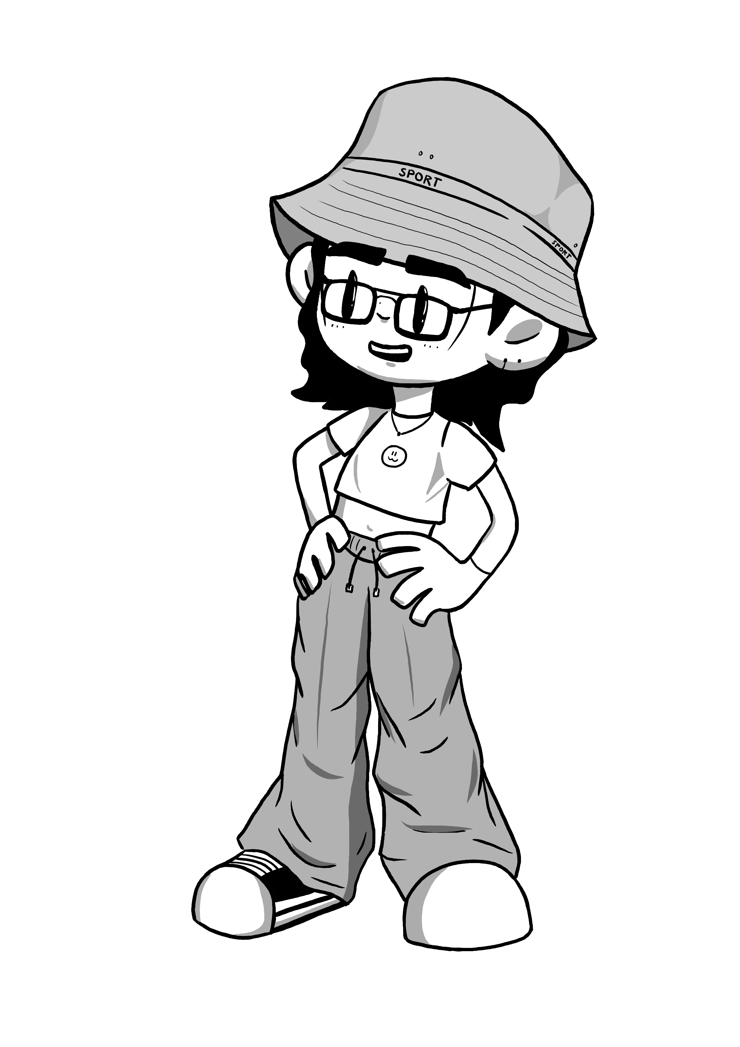 Person standing